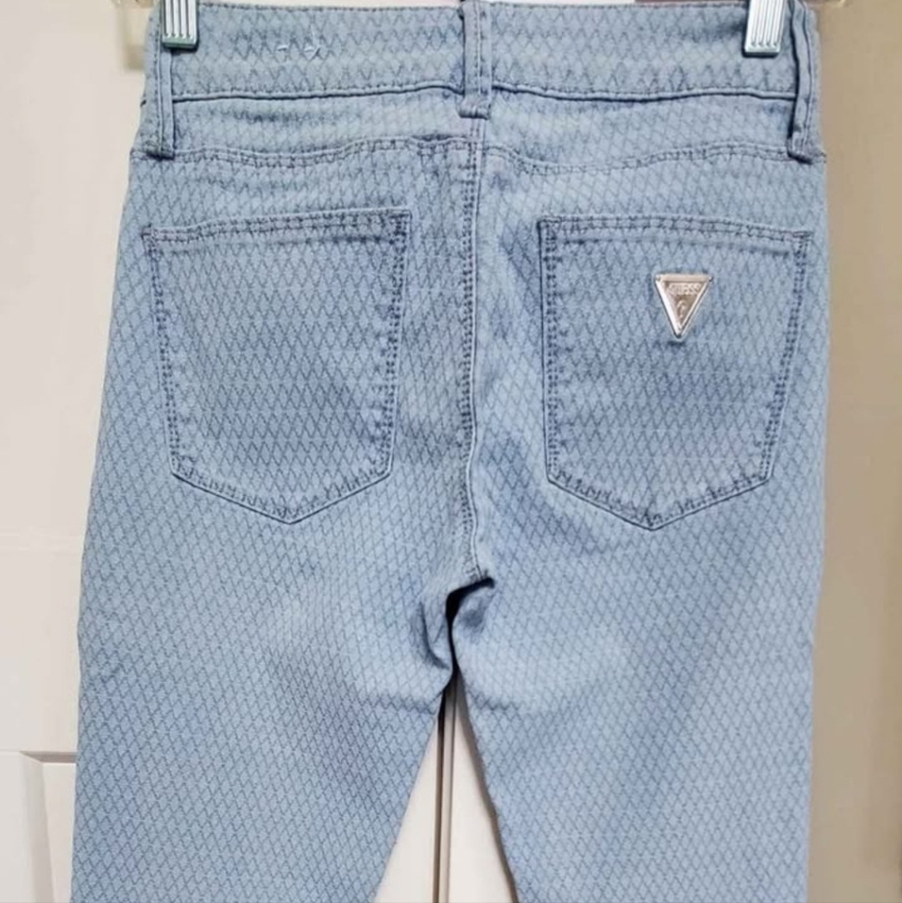 Light Blue Patterned Jeans - Picture 13 of 14